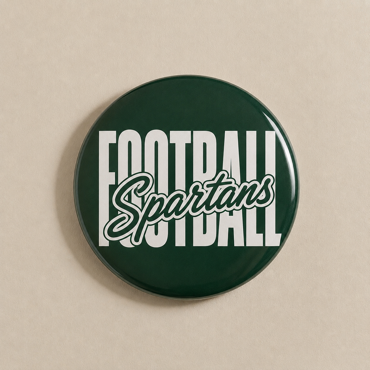 Spartans Football Button