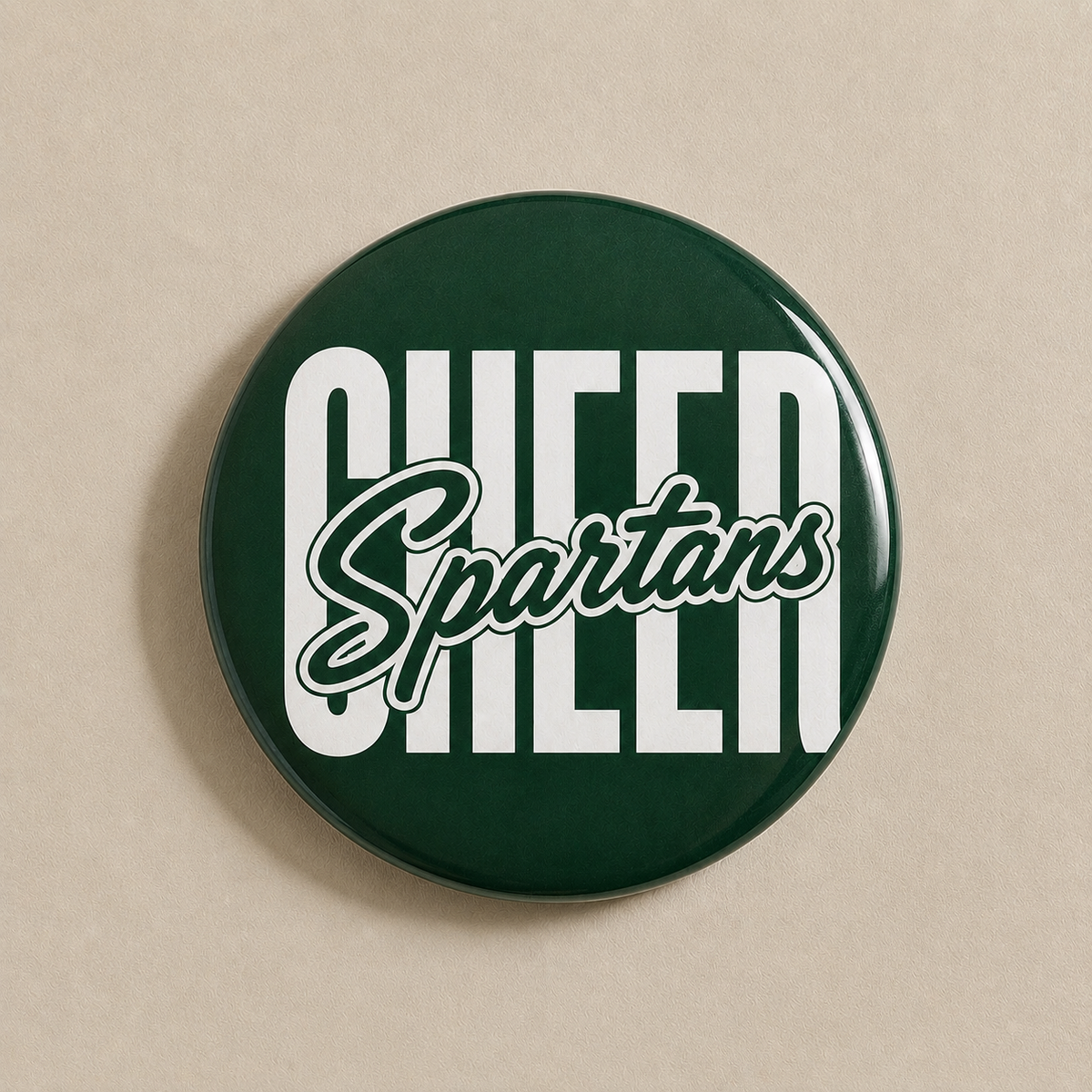 Spartans Cheer Button