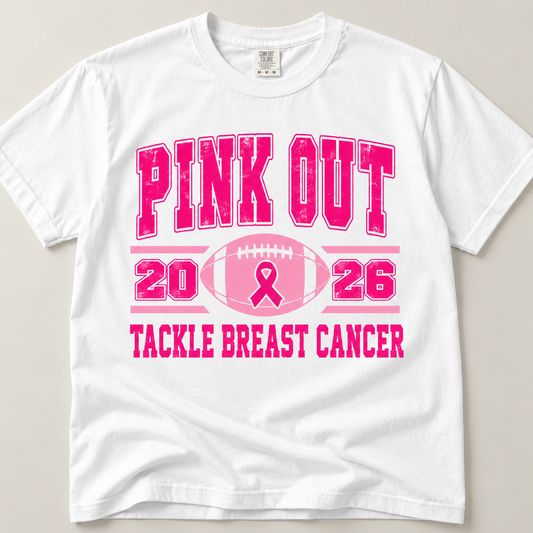 2026 Tackle Pink Out Shirt