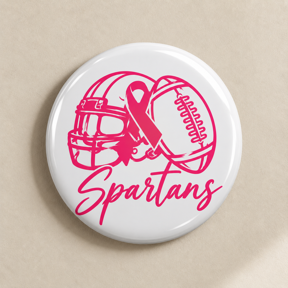 Spartans CA Football Button